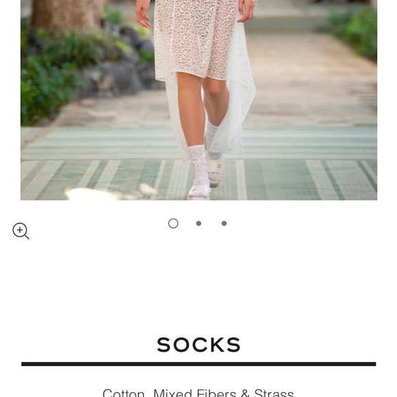 Argyle crystal cc chanel socks bets fits 5-7 Italy soft luxurious I have in Blk - Picture 9 of 9